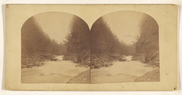 George Stacy, Rapids, Trenton, New York; looking down.