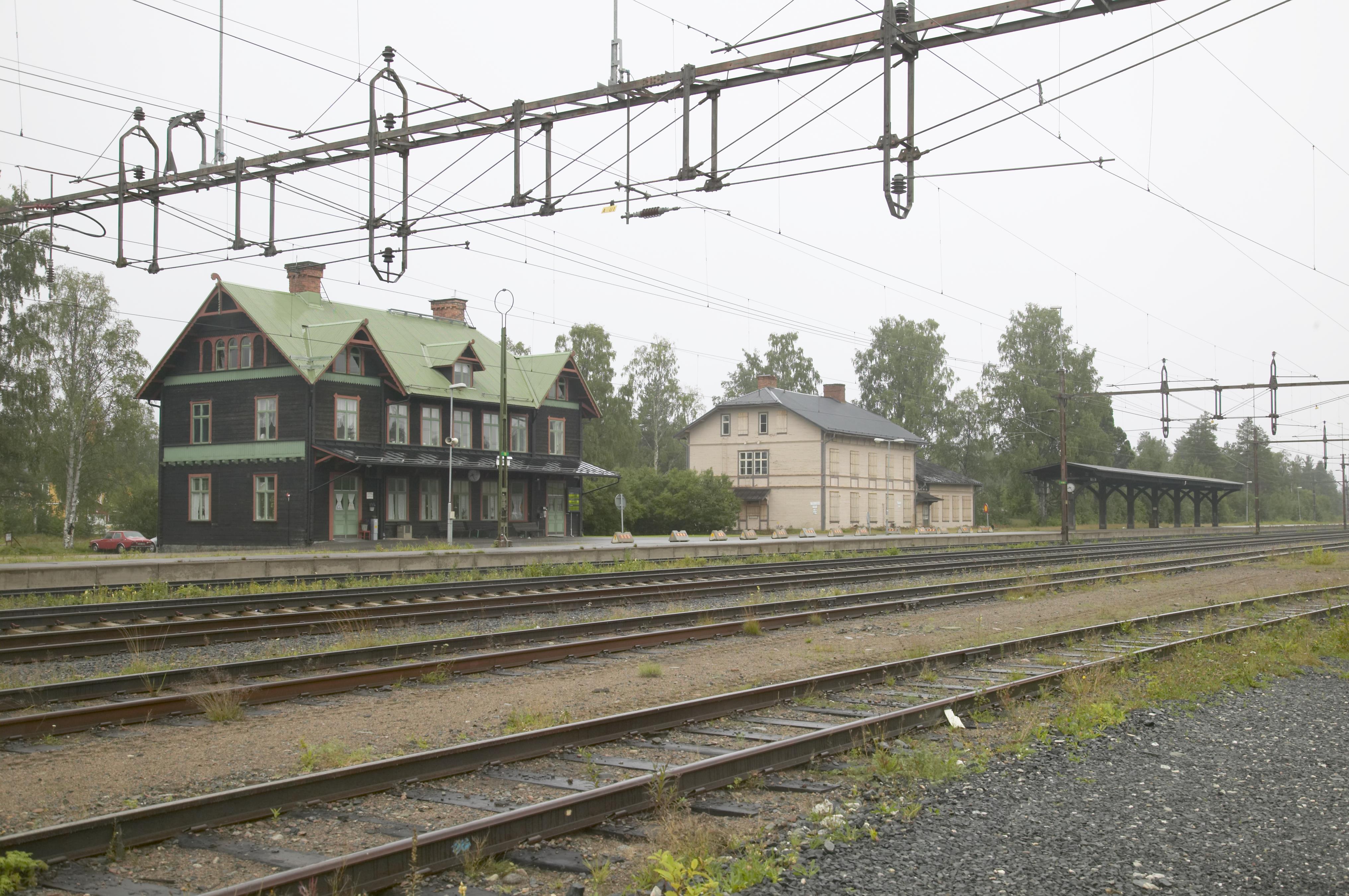 Bengt A Lundberg, Stationshuset i Jörn