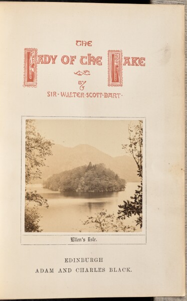 George Washington Wilson, Ellen's Isle, Loch Katrine