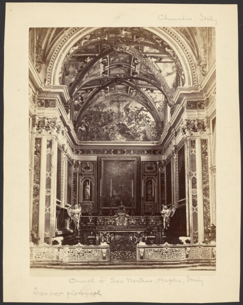 Giorgio Sommer, [Church of San Martino, Naples]