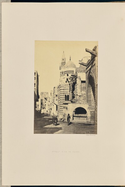 Francis Frith, Street View in Cairo