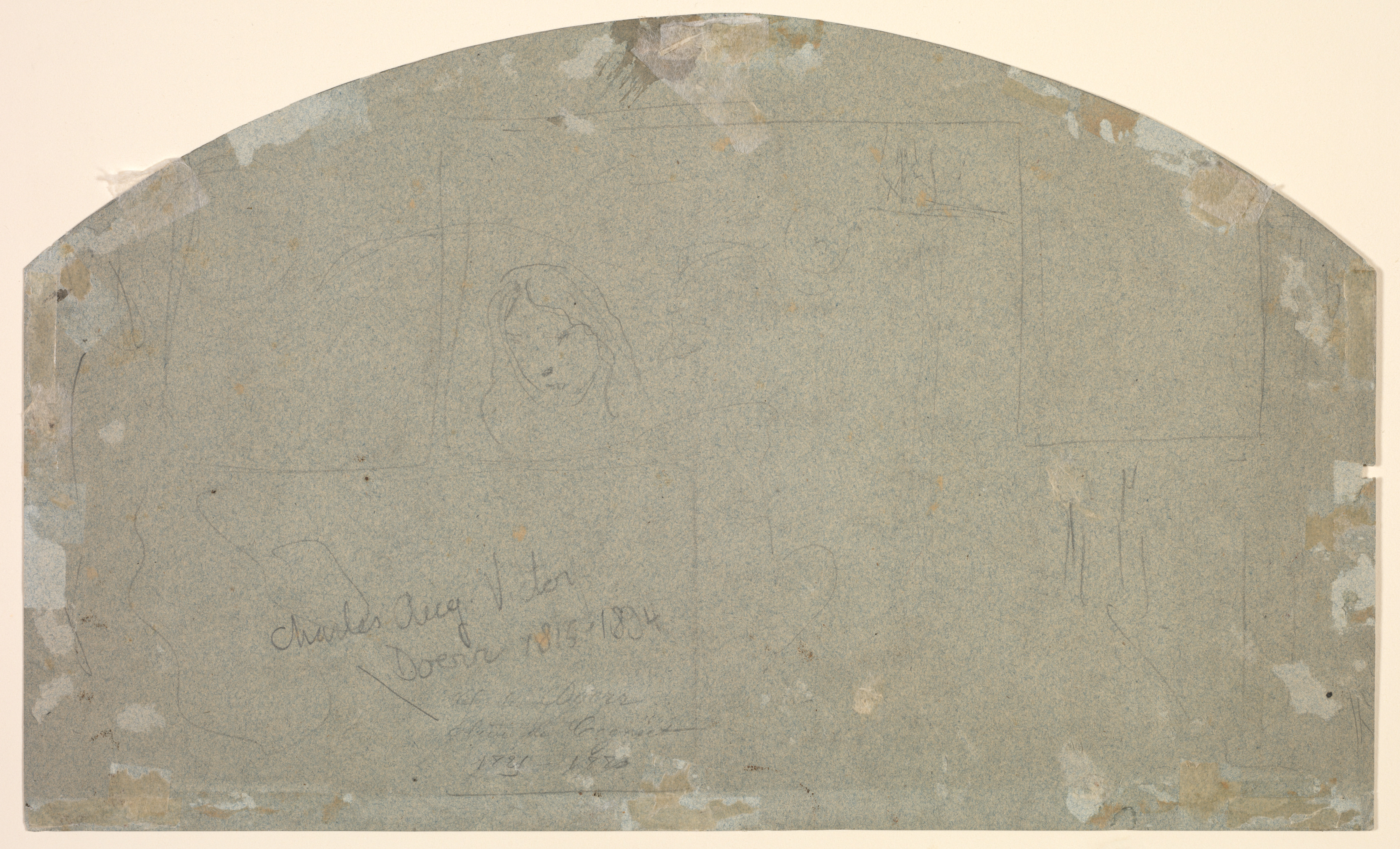 Gustave Doré, Sketches (verso)
