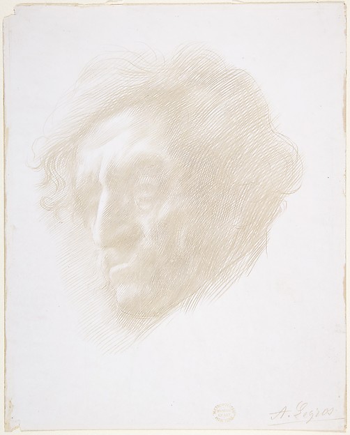Alphonse Legros, Head of a Man