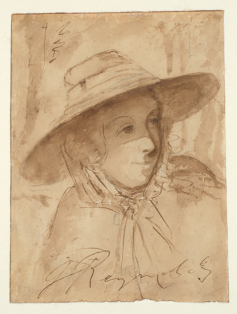 Unknown, Head of a Lady with Hat
