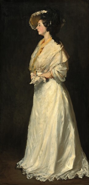 Robert Henri, Young Woman in White