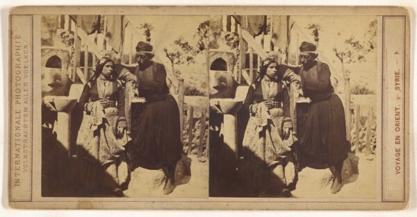 Unknown, Voyage en Orient. Syrie. [Couple]