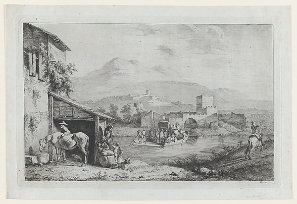 Jean Jacques de Boissieu, Garigliano Passage (Italy)