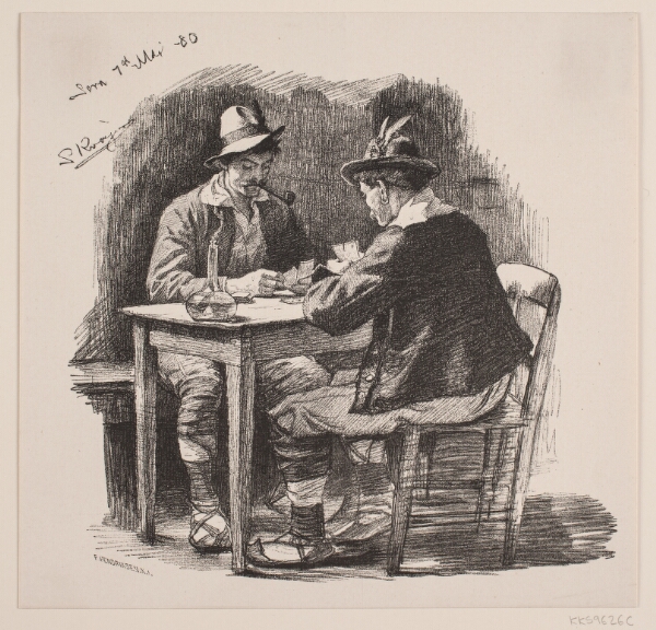 F. Hendriksen, Italienske Bønder
