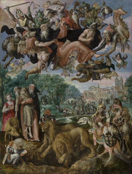 Maerten de Vos, The Temptation of Saint Anthony the Great