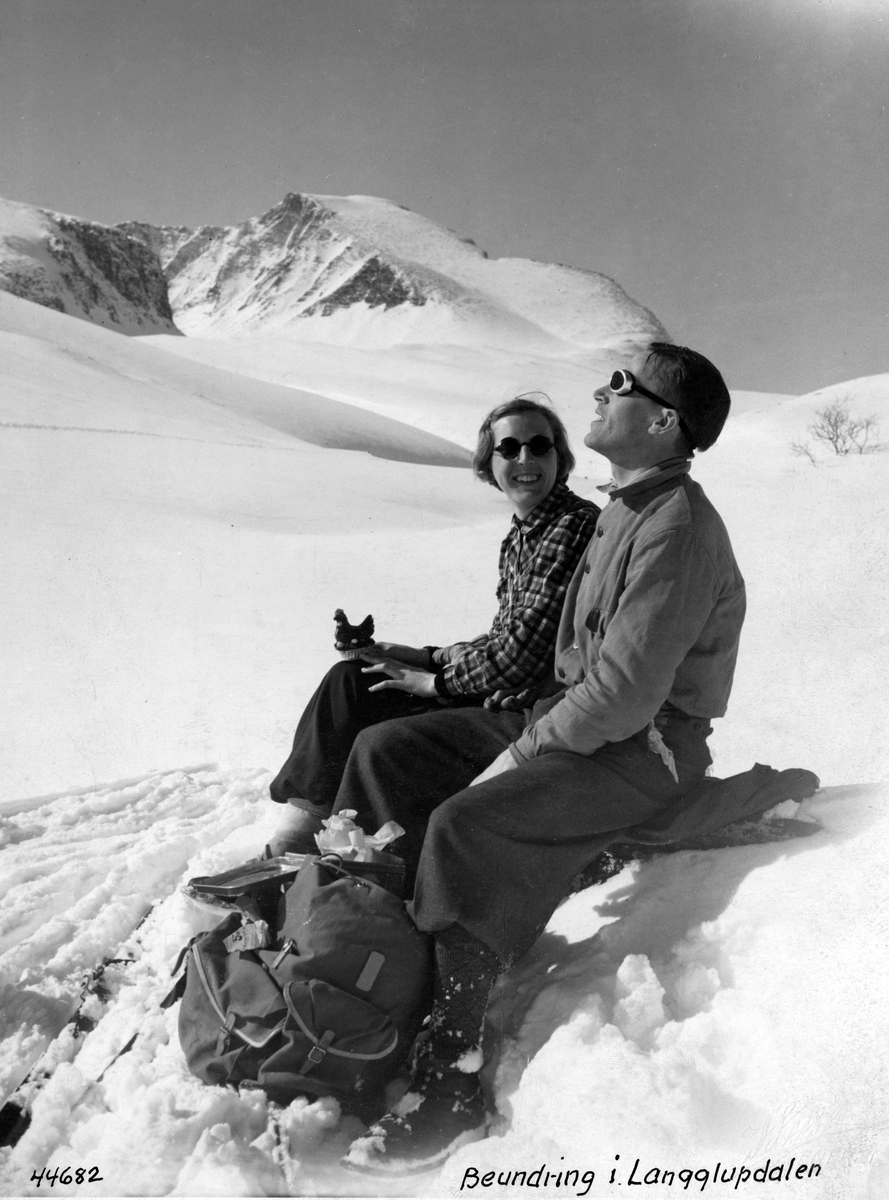 Anders Beer Wilse, Prot: Rondane Lyngglupdalen