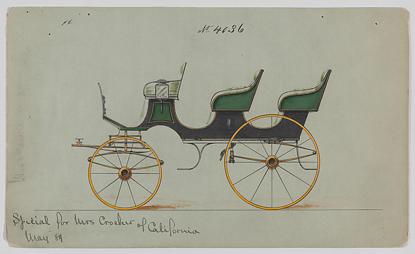 Brewster & Co., Six Seat Phaeton #4036