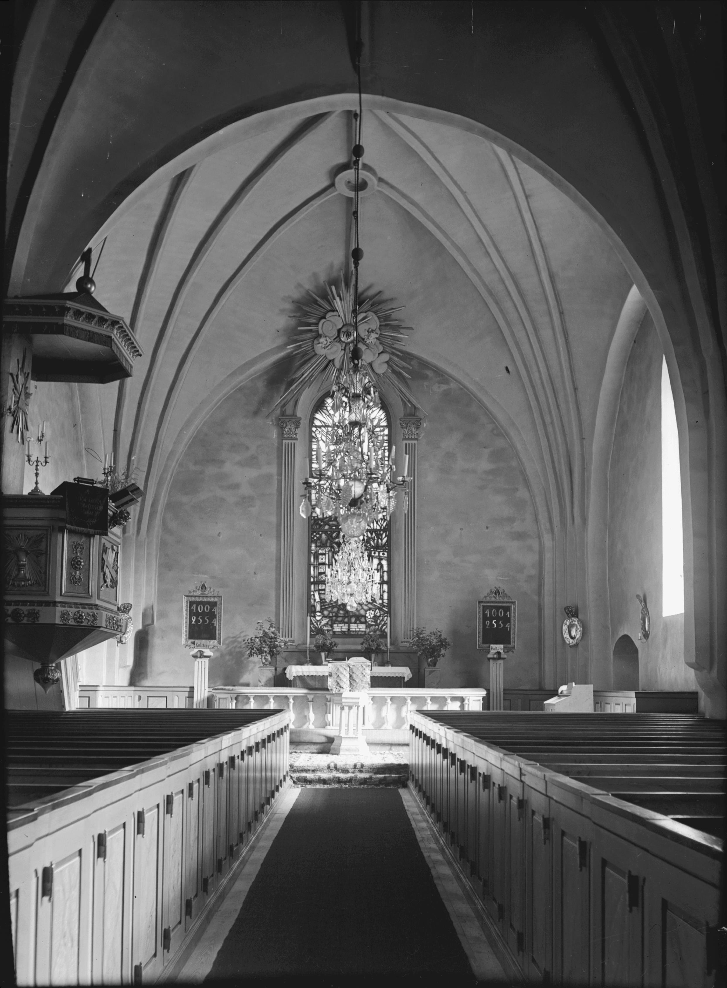 Einar Erici, Västerhaninge kyrka