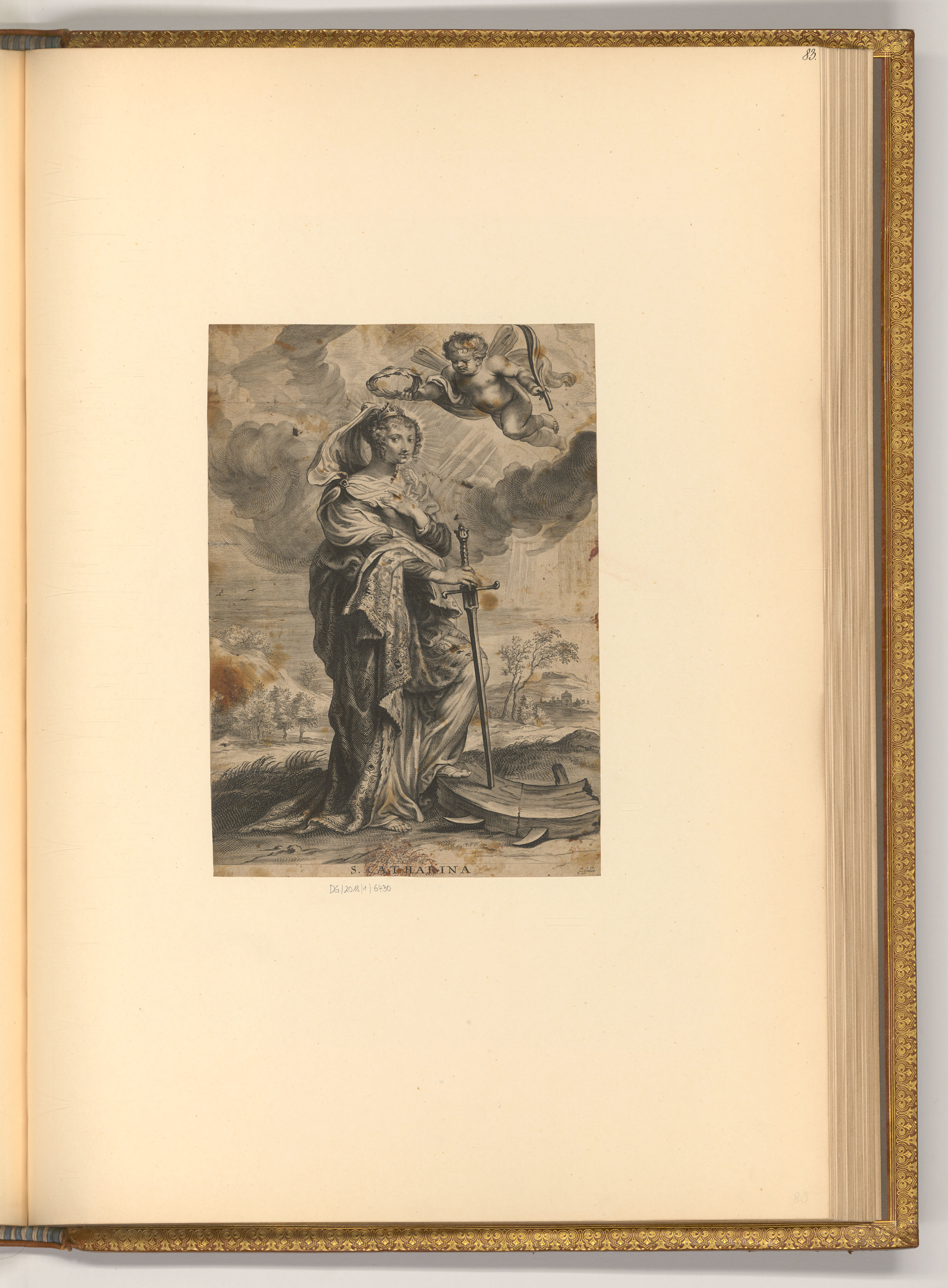 CornelisGallederJüngereII, Hl. Catharina