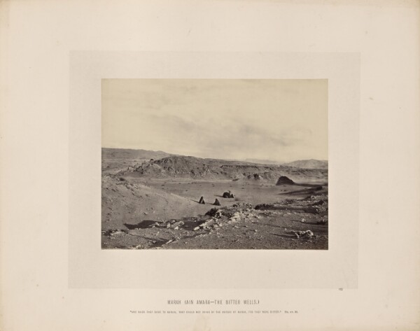 Francis Frith, Marah (Ain Amara - The Bitter Wells)