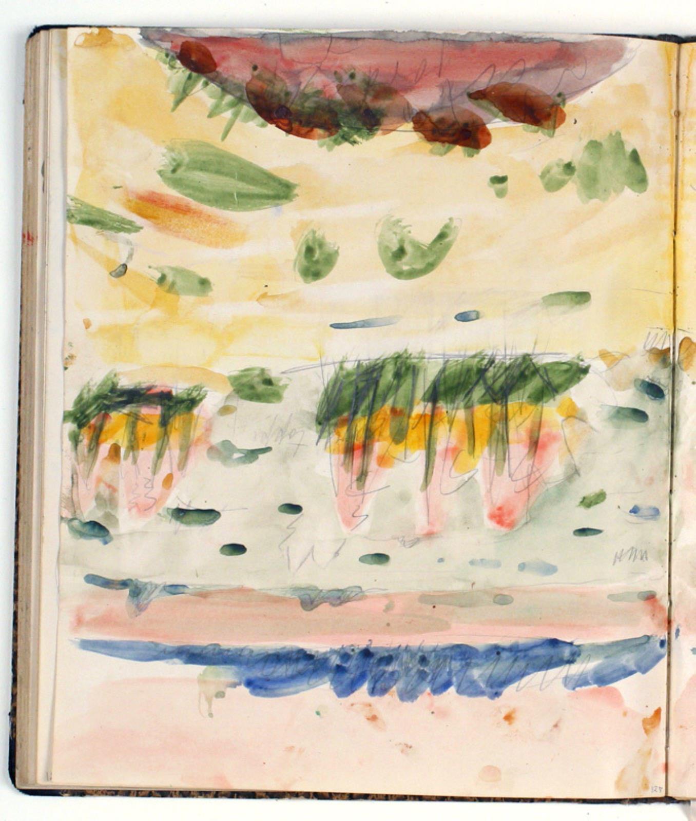 Niels Larsen Stevns, Landskabsstudie