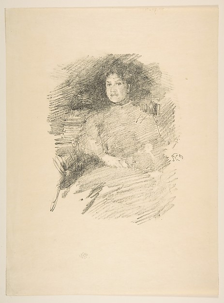 James McNeill Whistler, Firelight (Mrs. Joseph Pennell)