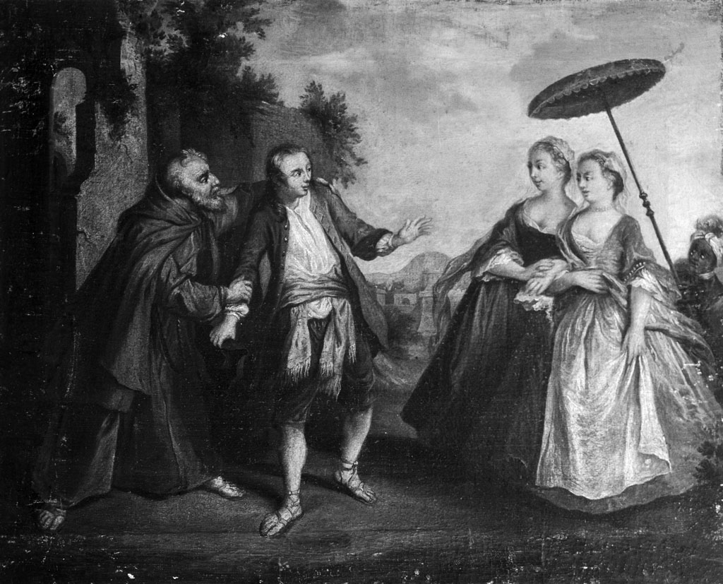 Nicolas Lancret, 'Les oies du frère Philippe'