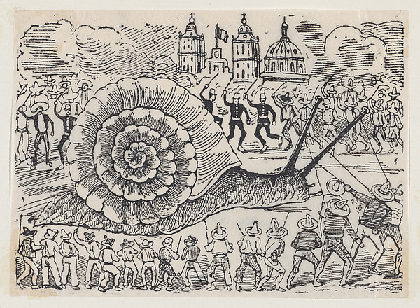 José Guadalupe Posada, Ballad of the Snail (Corrido del Caracol)