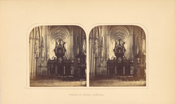 Unknown, Interior of Bruges Cathedral