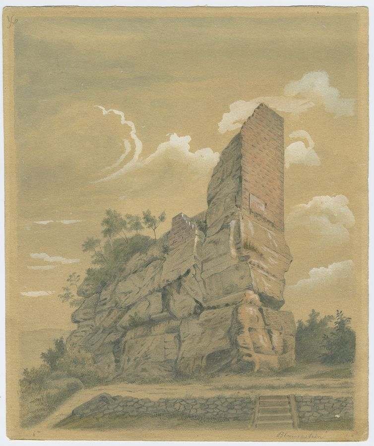 Fritz Bamberger, Ruine Blumenstein
