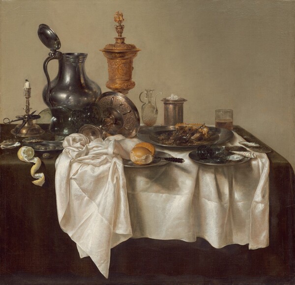 Willem Claesz Heda, Banquet Piece with Mince Pie