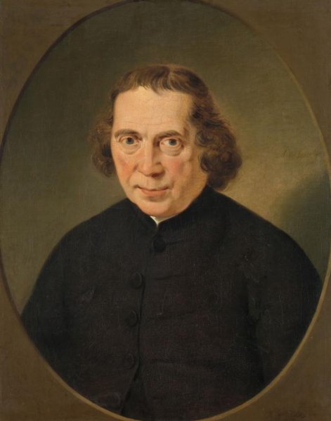 Adriaan de Lelie, Portrait of Jan Nieuwenhuyzen
