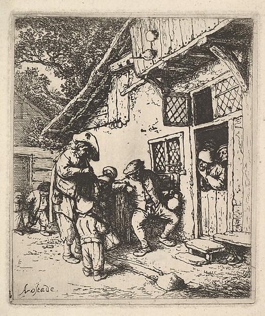 Adriaen van Ostade, Traveling Musicians