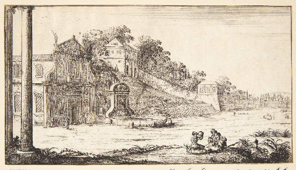 Jan Baptist Weenix, Romersk prospekt