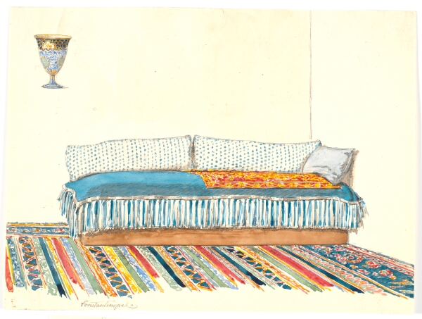 Martinus Rørbye, Tyrkisk sofa