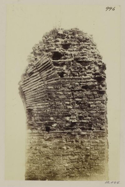 Parker, John Henry, Construction - Work in Brick and Tufa of Apse, House of S. Gregory on the Caelian, A.D. 590.