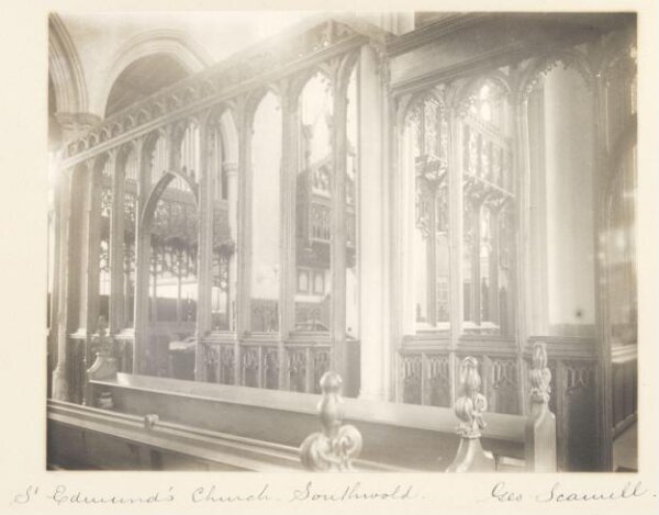 Scamell, George (Mr), National Photographic Record and Survey