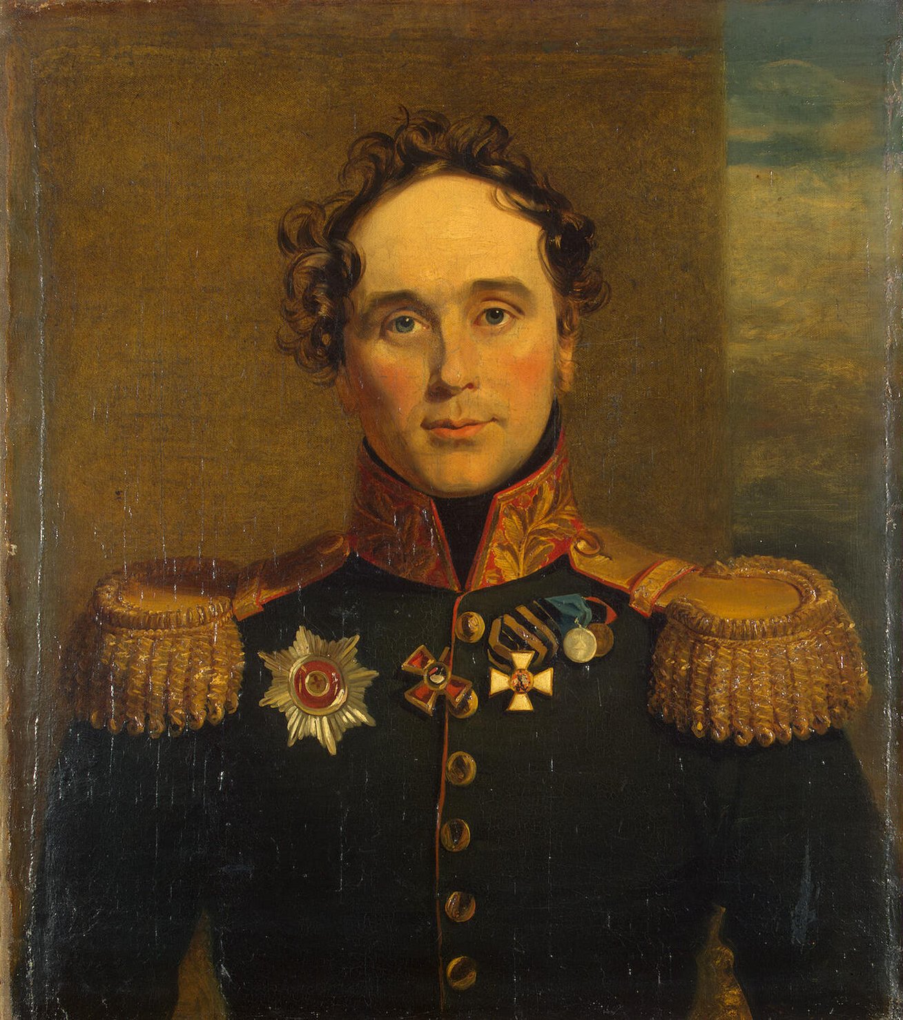 George Dawe, Portrait of Fyodor V. Driesen (1781-1851)