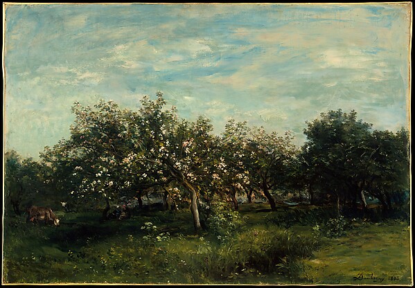 Charles-François Daubigny, Apple Blossoms