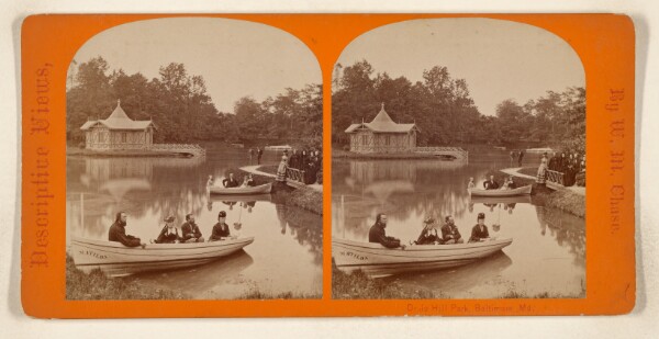 William M. Chase, [Skating Lake, Druid Hill Park, Baltimore, Maryland]