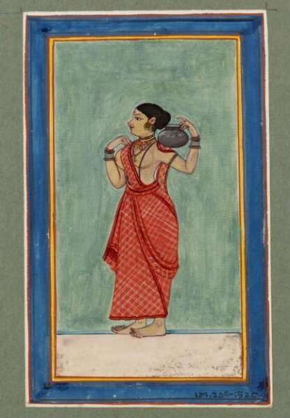 Unknown, Tamil female water carrier