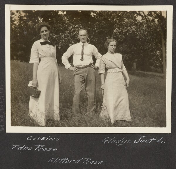 Unknown, [View of Three Cousins]