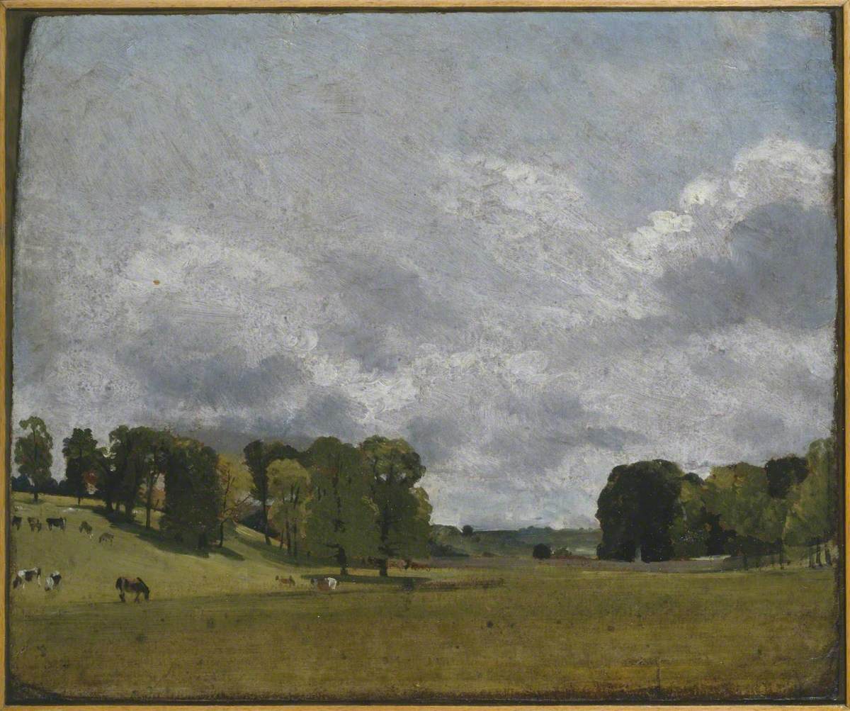 John Constable, View at Epsom