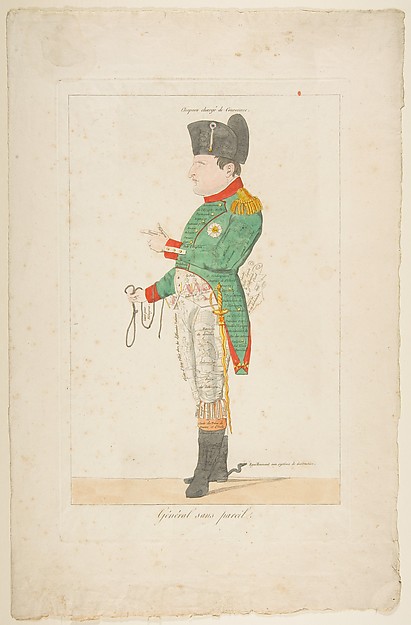 Anonymous, French, 19th century, Général sans pareil (The Peerless General)