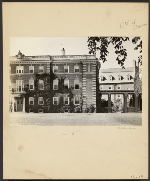 Walker Evans, [Wheaton College: Everett (1926) and Cragin (1911) Halls]