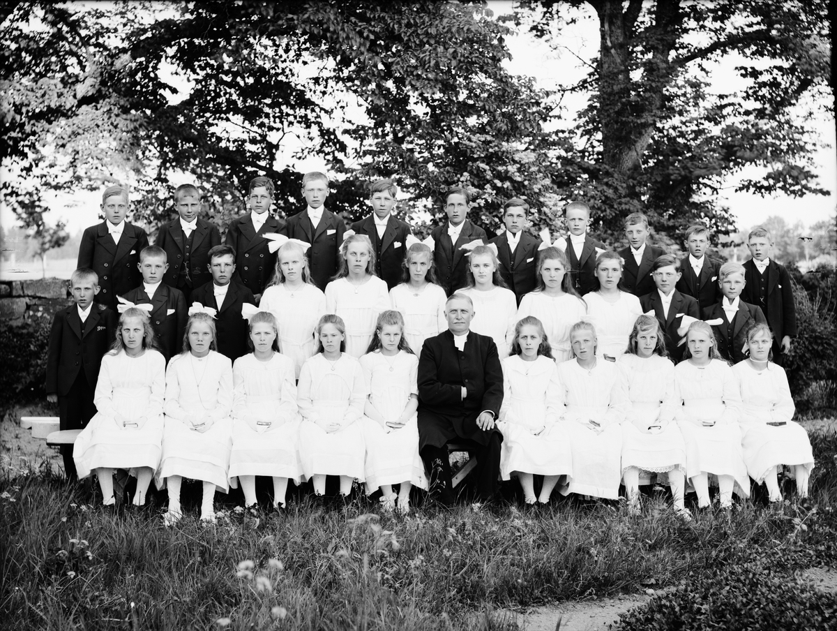 Skötsner-Edhlund, Konfirmander, Börstil, Uppland