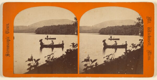 Thomas Lewis, Wachusett Lake and Mountain. No. 2. [Mt. Wachusett, Mass.]