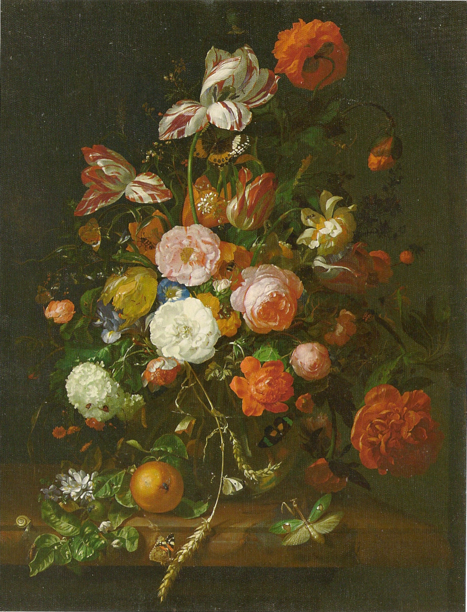 Rachel Ruysch, Still life of flowers