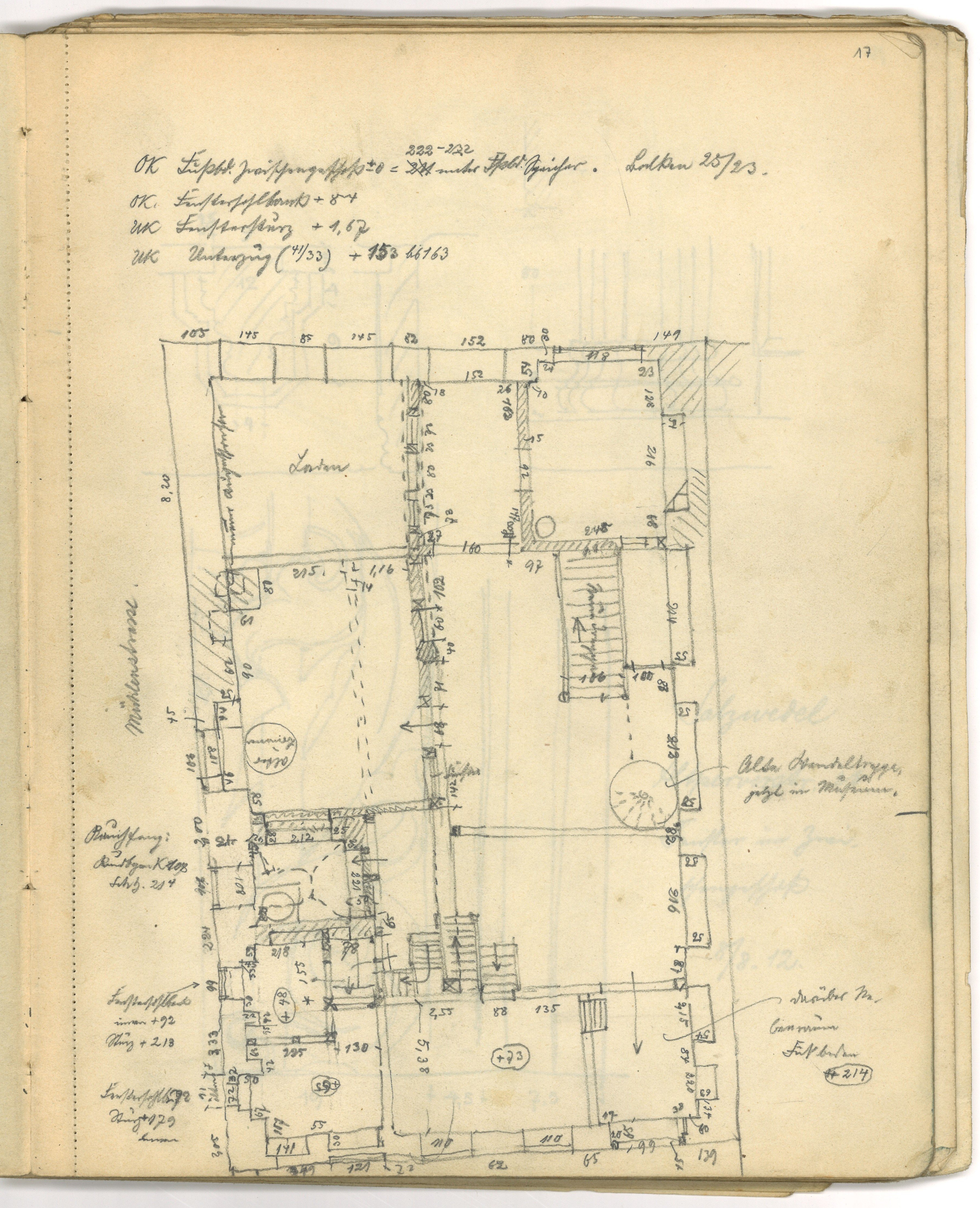 Otto Stiehl, Salzwedel: Altperverstraße 22, Grundriss