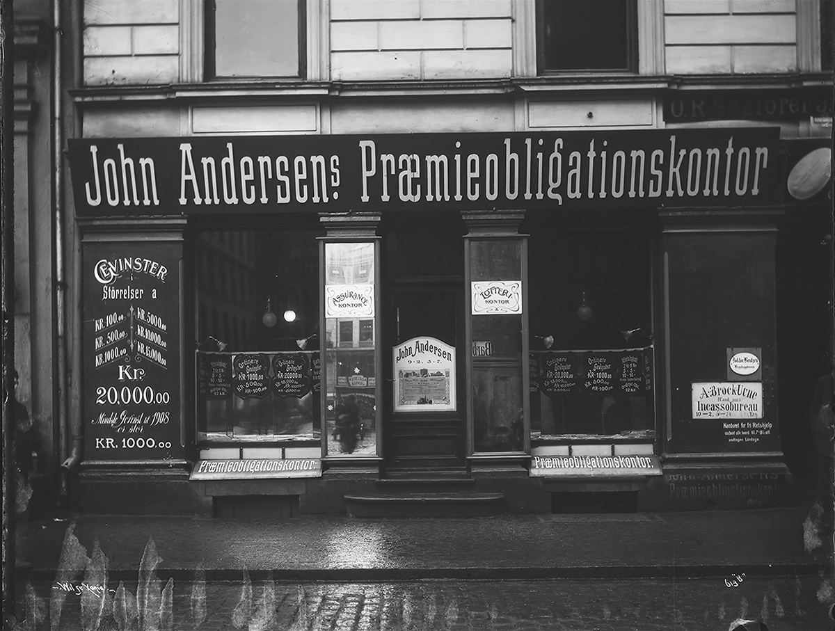 Anders Beer Wilse, Prot: John Andersen Premieobligations Kontor 23/12