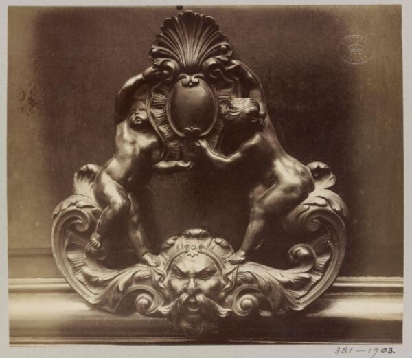 Atget, Jean-Eugène-Auguste, Door Knocker, Hotel du Marechal, Paris, France