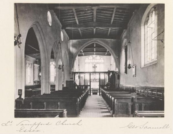 Scamell, George (Mr), National Photographic Record and Survey