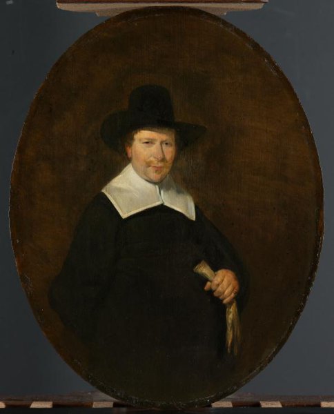 Gerard ter Borch (II), Portrait of Gerard Abrahamsz van der Schalcke (1609-1667)