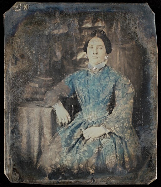 Unknown, [Portrait of a Seated Woman]