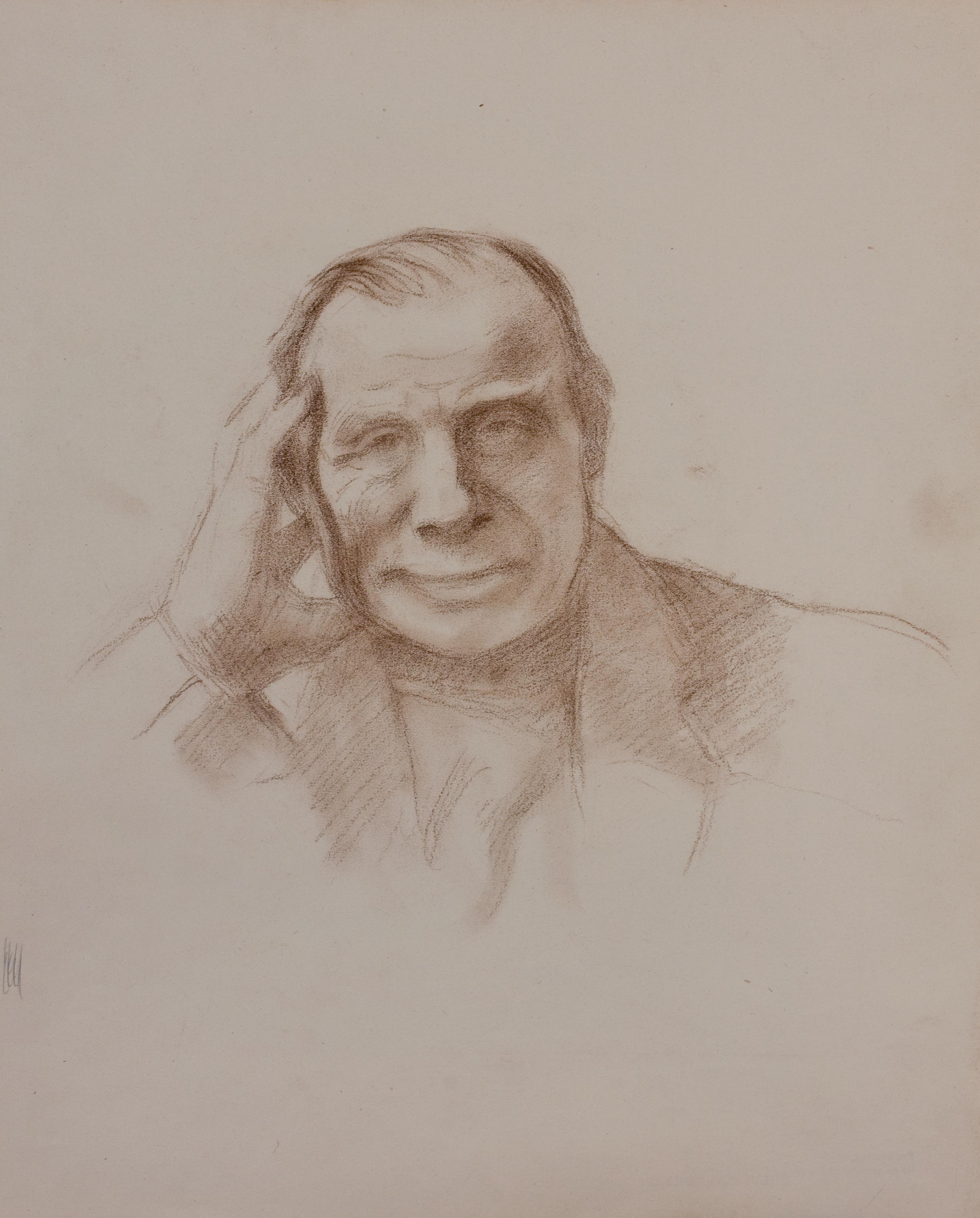 Eero Järnefelt, Miehen muotokuva, luonnos