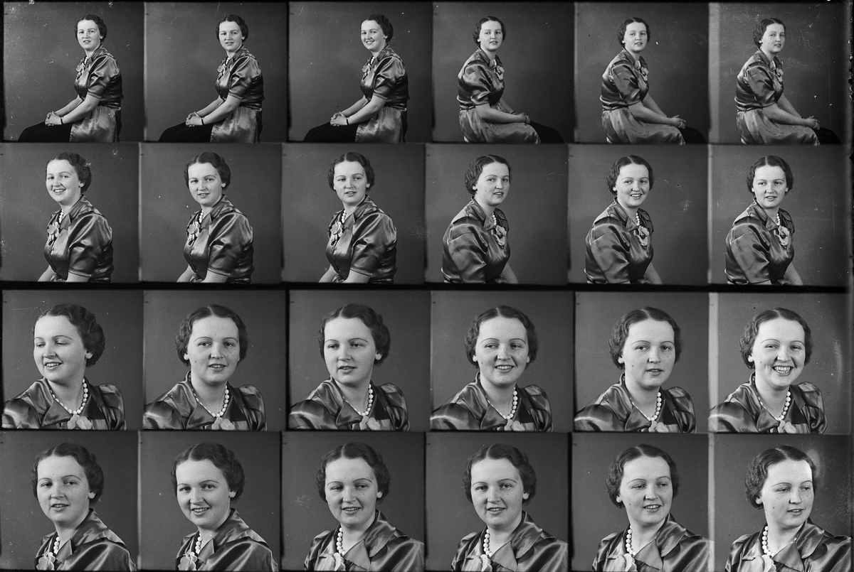 Skötsner-Edhlund, Ateljé Portrait - Lilly Eriksson from Hargshamn, Harg, Uppland